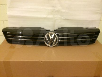 Volkswagen jetta 6 решетка радиатора с хромом