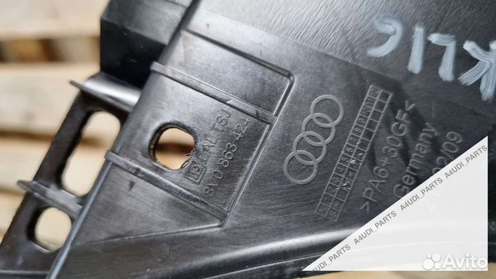 Пластик салона Audi S3 8V Бензин 8V0863424, 8V0863424A