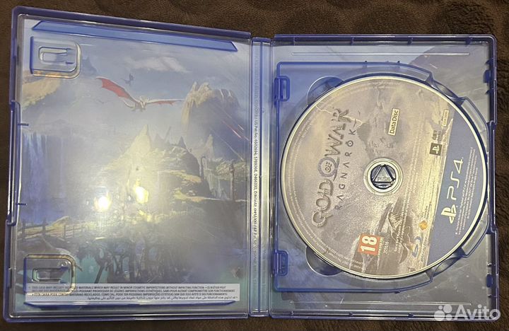 God of war ragnarok ps4 диск