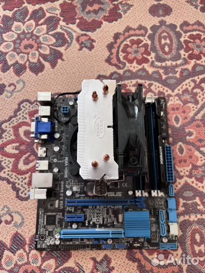 Материнская плата 1155 с процессором