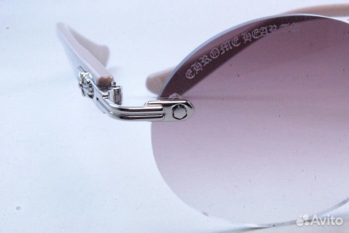 Круглые очки Chrome Hearts Deep III