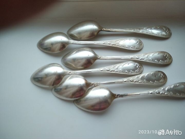 Набор вилки ложки ножи Зиш Классика мельхиор мнц