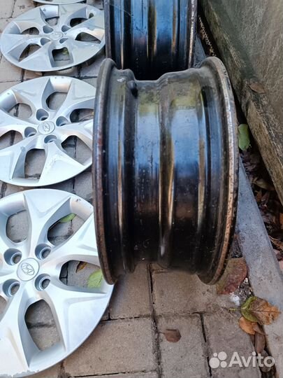 Оригинальные диски + колпаки