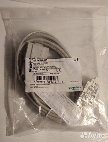 SR2CBL01 Кабель zelio logic