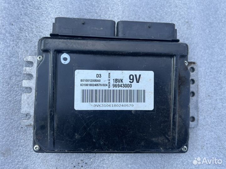 Эбу мозги Daewoo Matiz