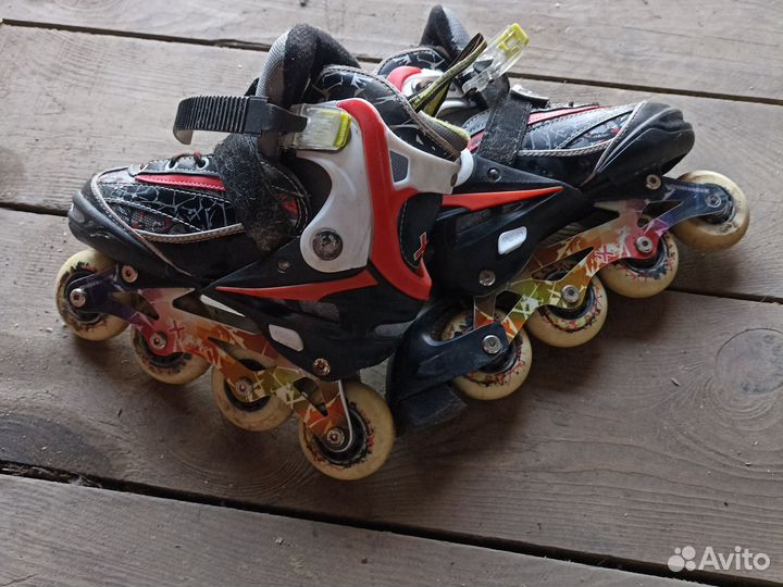 Роликовые коньки размер 31-34