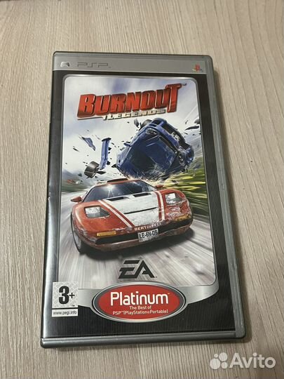 Burnout Legends PSP