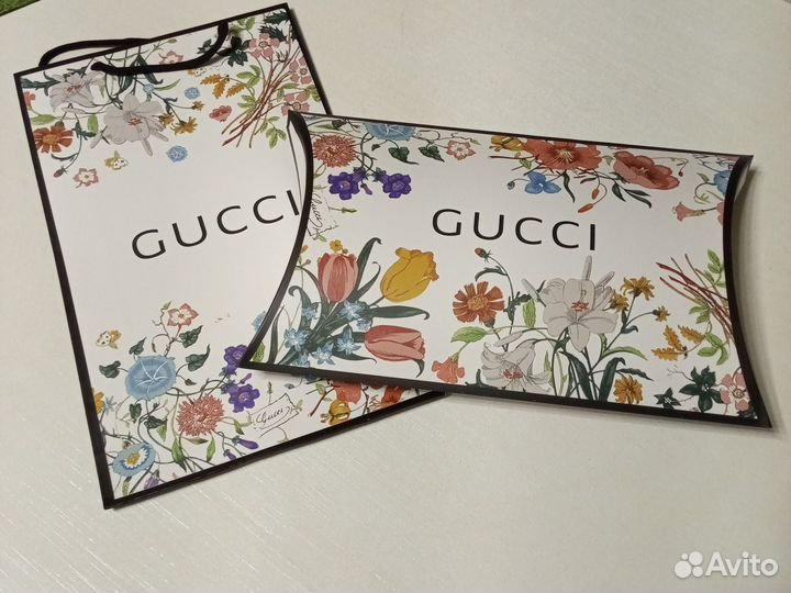 Платок Шаль серый Gucci