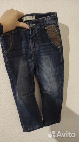 Джинсы детские утепленные
