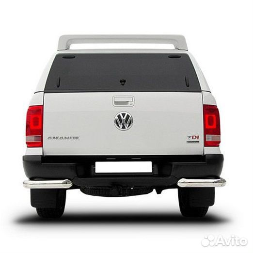 Защита заднего бампера Volkswagen amarok (2013)