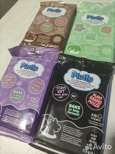 Полимерная глина sculpey pluffy