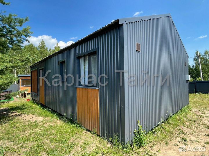 Каркасный дом 60 м2 под ключ в Москве и мо