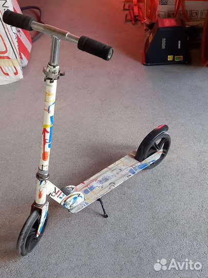 Самокат детский двухколесный бу