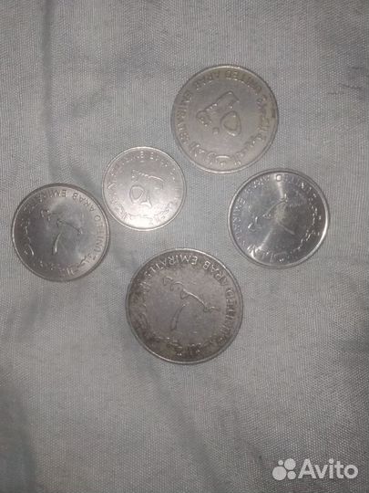 Монеты Казахстана,Турции,ОАЭ