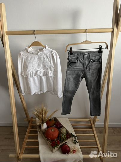 Вещи пакетом на девочку zara 110