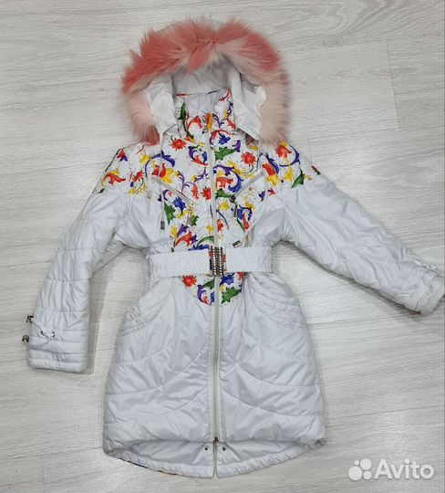 Зимнее пальто для девочки