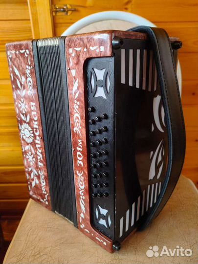 Гармонь тульская 301м до диез
