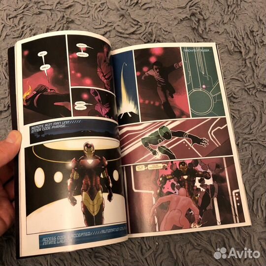 Книга комиксов Iron Man. The Inevitable TPB