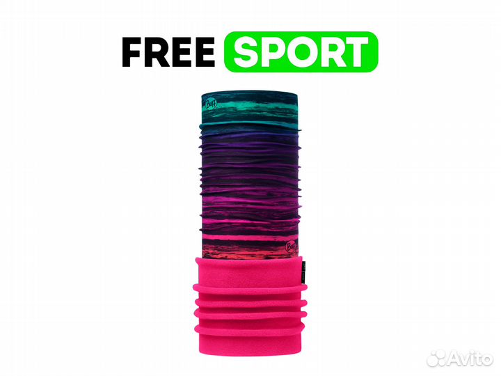 Бандана buff polar amaranth