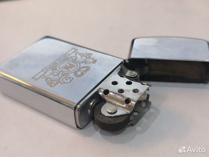 Зажигалка Zippo Philip Morris Slim США, оригинал