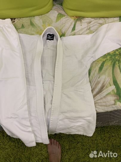 Кимоно для дзюдо синее без штанов