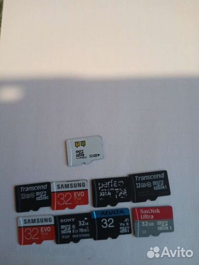 Карта памяти MicroSD 32 Gb для телефонов