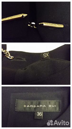Черная блузка Barbara Bui, р.36(xs)