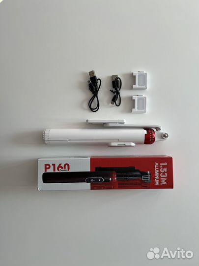 Штатив для телефона с лампами и bluetooth пультом