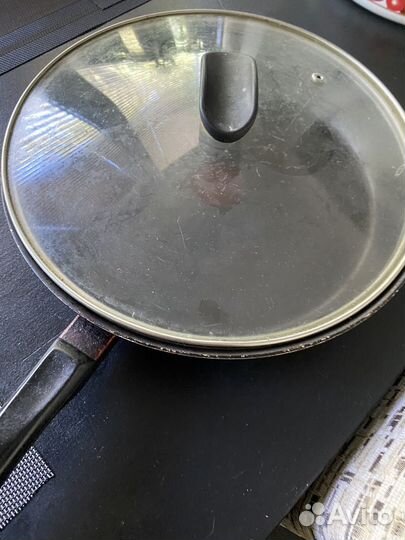 Сковарода tefal с крышкой