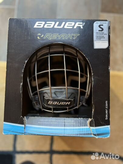 Шлем с маской хоккейный Bauer RE AKT helmet combo