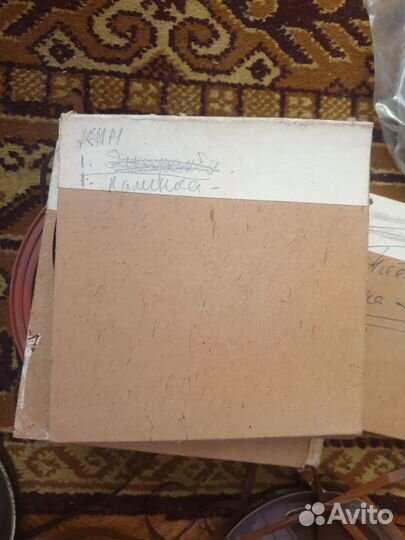 Магнитная лента катушки бобины из СССР