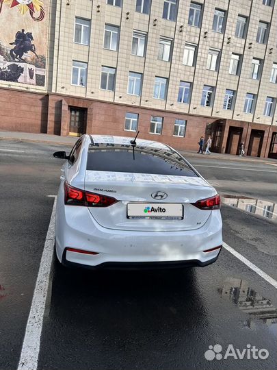 Hyundai Solaris 1.6 AT, 2018, 124 000 км