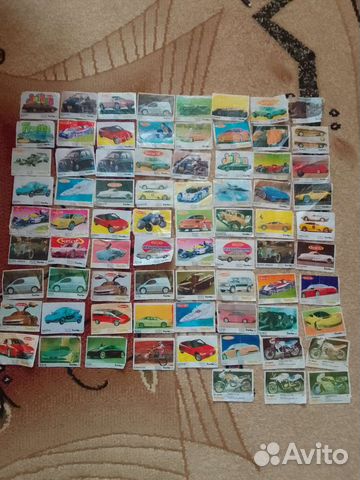 Вкладыши от жвачек 90 х