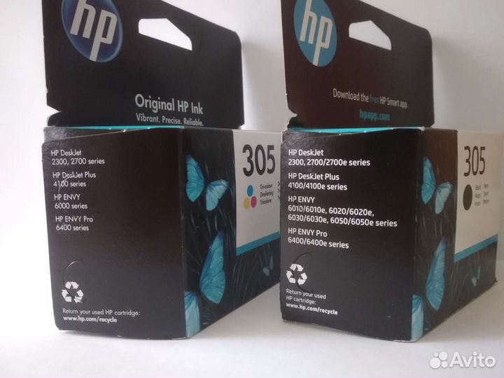 Картриджи для струйного принтера HP 305