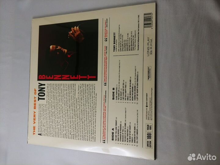 Tony Bennett - 20 Greatest Hits (LP)