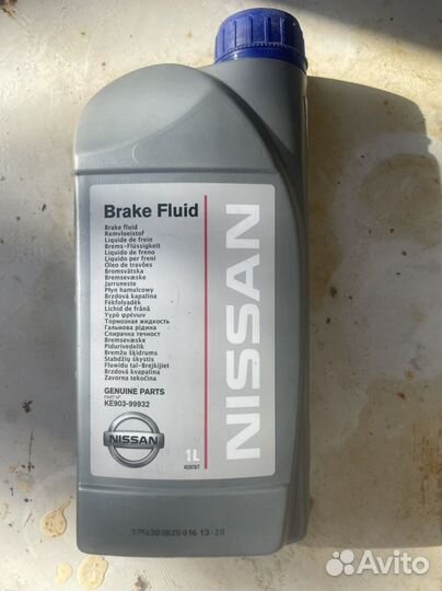 Тормозная жидкость Nissan