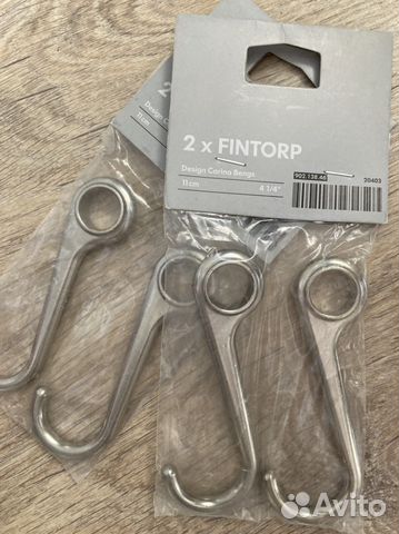 Икеа финторп IKEA крючки 11 см