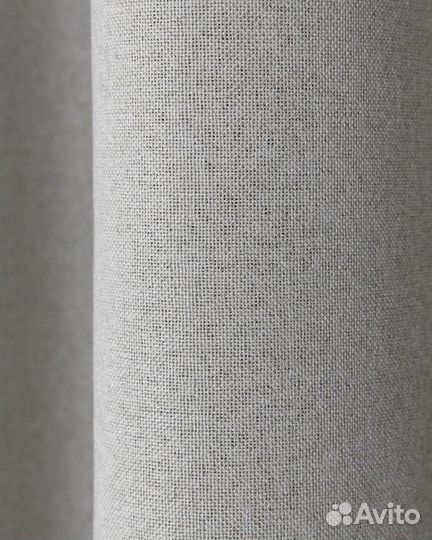 Шторы 100 блэкаут Массимо белый песок новые пошив