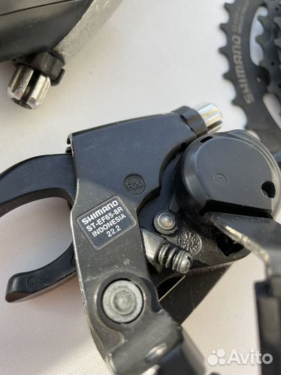 Кассета и манетки shimano картека руль 31.8