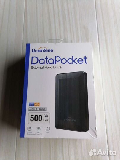 Внешний жёсткий диск 500GB