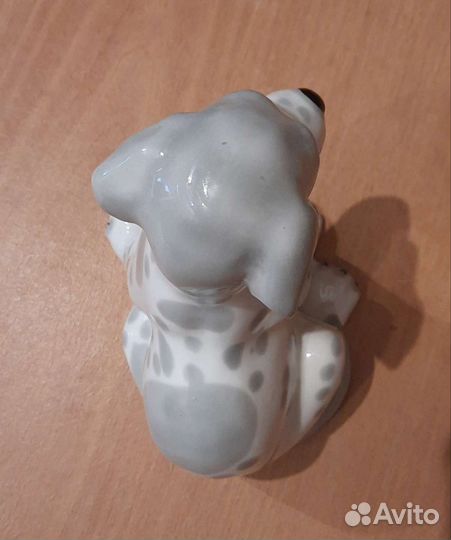 Статуэтка Щенок дога, лфз, 17 см, фарфор