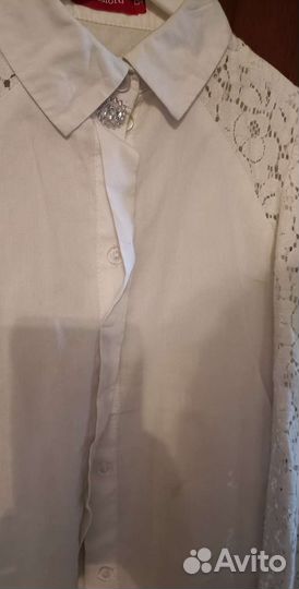 Парадная блузка для школы 134