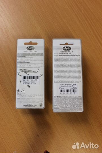 Воблер Lucky Craft Pointer 98XR / CL Minnow новые