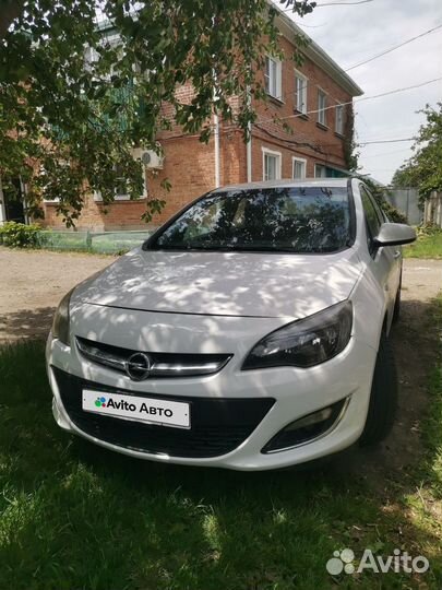 Opel Astra 1.6 МТ, 2012, 252 000 км