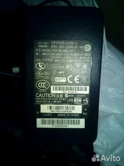 Блоки питания 5В 9В 12В 48В