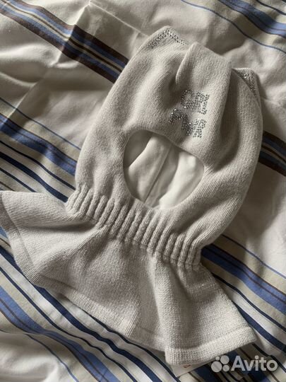 Шапка шлем зимняя детская