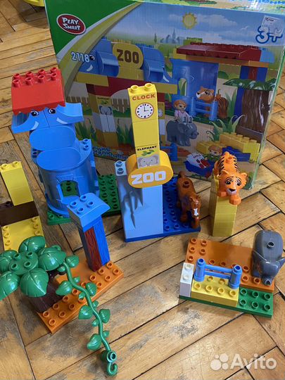 Детский конструктор Play smart зоопарк