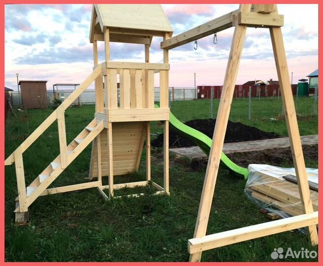 Детская игровая спортивная площадка