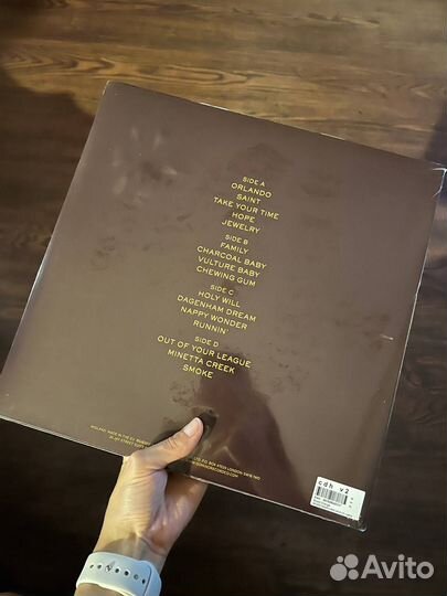 Винил Blood Orange Negro Swan