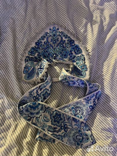 Костюм Снегурочки взрослый S